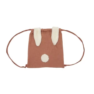 LET83700 Sac à dos lapin marsala -  BB&Co