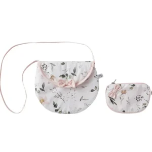 LET83700 Sac + porte-monnaie  botanique blush