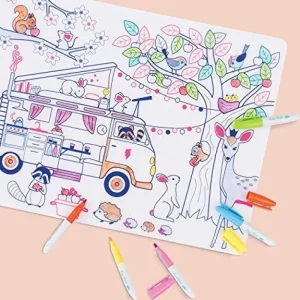 LET83700 Set en silicone Dream Van à colorier