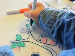 LET83700 Set en silicone Magic Tree à colorier