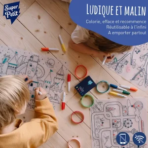 LET83700 Set en silicone Sur la Banquise à colorier