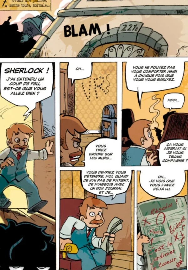 LeT Les enfants Terribles Sherlock Holmes - La BD dont tu es le héros