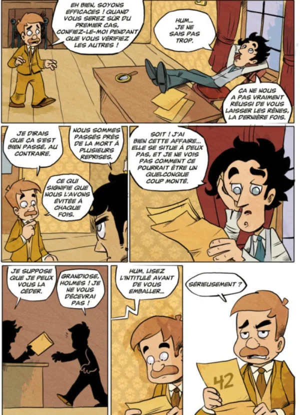 LeT Les enfants Terribles Sherlock Holmes Quatres enquêtes - La BD dont tu es le héros