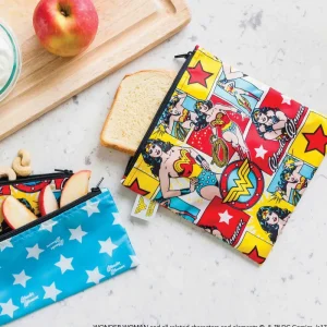 LET83700 SNACK BAG: Sac à goûter imperméable "Wonder Woman"