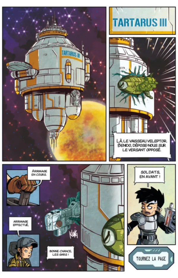LeT Les enfants Terribles Space Unit - La BD dont tu es le héros