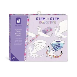 LeT Les enfants Terribles Step by step drawing 20 modeles fantasy - Janod