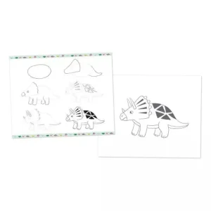 LeT Les enfants Terribles Step By step drawing 20 modeles  dinos