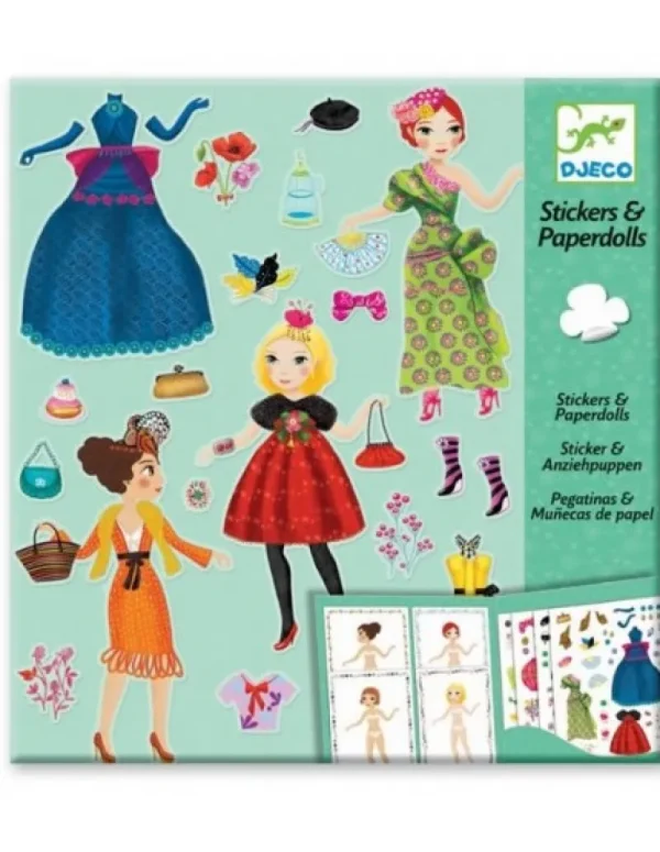 LeT Les enfants Terribles Stickers & Paperdolls - Trop mode