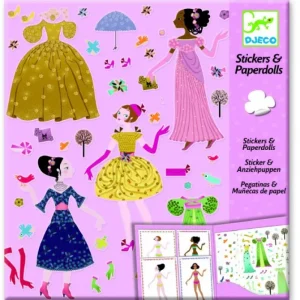 LeT Les enfants Terribles Stickers & Paperdolls - Robes des 4 saisons