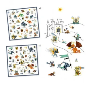 LeT Les enfants Terribles Stickers Papier - Chevaliers