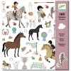 LeT Les enfants Terribles Stickers Papier - Chevaux- FSC Mix