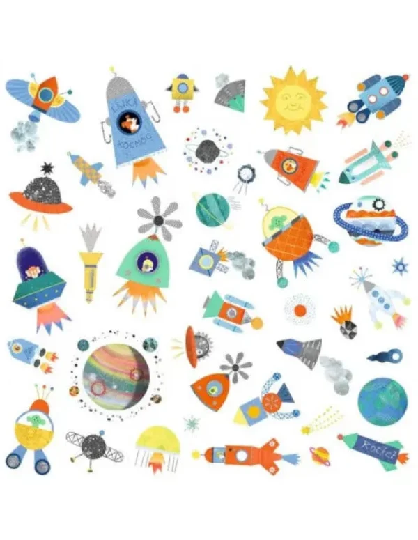 LeT Les enfants Terribles Stickers Papier - Interstellaire- FSC Mix