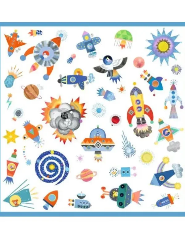 LeT Les enfants Terribles Stickers Papier - Interstellaire- FSC Mix