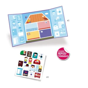 LeT Les enfants Terribles Stickers repositionnables - La maison