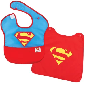 LET83700 SUPER Bavoir avec cape amovible "Wonder Woman"