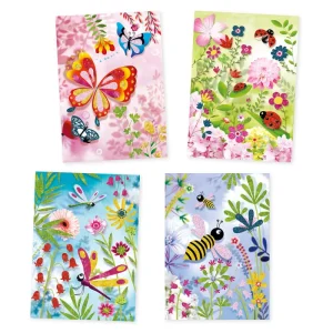 LeT Les enfants Terribles Tableau a paillettes papillons - Janod