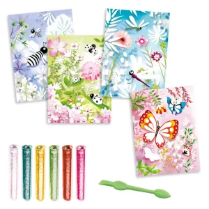 LeT Les enfants Terribles Tableau a paillettes papillons - Janod