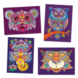LeT Les enfants Terribles Tableaux paillettes - Animaux à paillettes