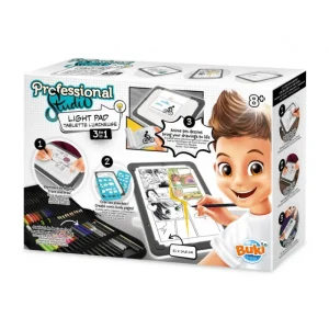 LET83700 Tablette à dessin BD Manga 3 en 1 - BUKI