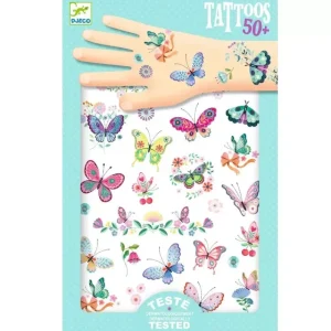 LeT Les enfants Terribles Tatouage papillon de rêve - Djeco