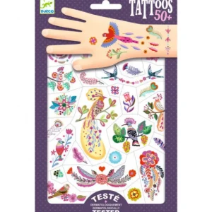 LeT Les enfants Terribles Tatouages - plume color