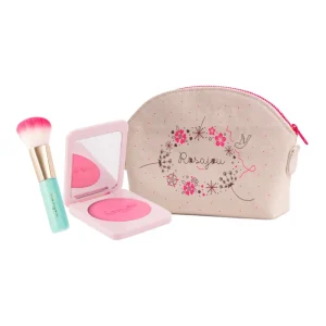 LET83700 Trousse de maquillage - Fard à joues - Rosajou