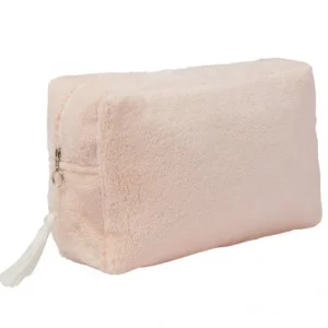 LET83700 Trousse de toilette éponge bambou rose blush - BB&Co