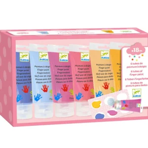 LeT Les enfants Terribles 6 tubes de peinture à doigts - Sweet