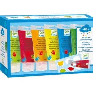 LeT Les enfants Terribles 6 tubes de peinture à doigts - Classique