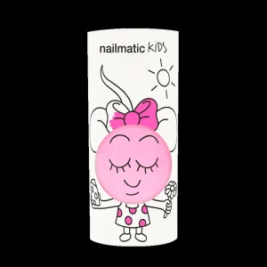 LET83700 Vernis enfant base eau - Dolly - rose néon nacré