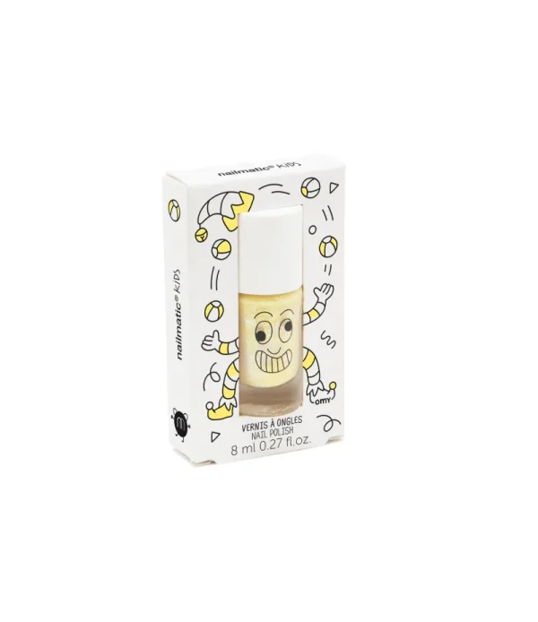 LET83700 Vernis enfant base eau - Lulu  (jaune nacré)