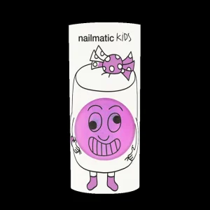 LET83700 Vernis enfant base eau - Marshi - (lilas néon nacré)