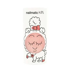 LET83700 Vernis enfant base eau - Peachy  (pêche pailleté)