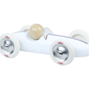 LET83700 Voiture Grand Prix Vintage - MM blanc