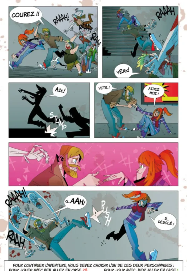 LeT Les enfants Terribles Zombie - La BD dont tu es le héros